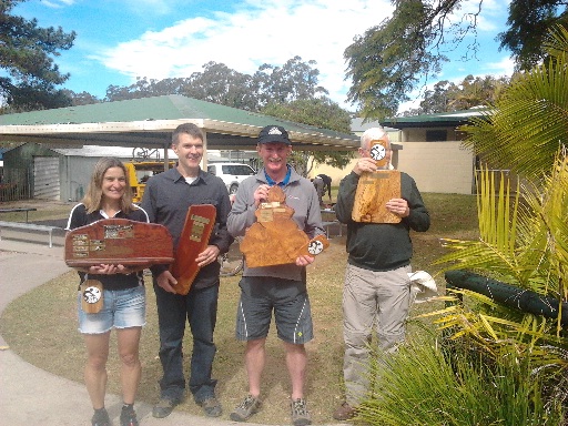 NSW winners QLD MTBO Champs 2012